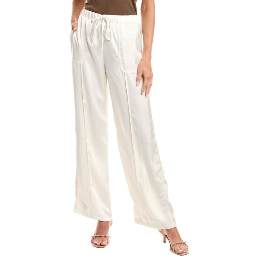 Avantlook Womens Drawstring Pant, Beige